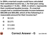 10 th Grade TAKS - Released Tests - by Objective Objective 11 Functional relationshipsFunctional relationships 2Properties and... 