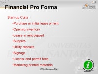 J0704-Business Plan Financial Pro Forma Session ppt download