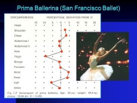BioProfile for a Champion Body Builder. Interpretation of the BioProfile The dashed red line is drawn from the zero point The... 