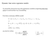 Example Linear deterministic trend estimated by least-squares Note! The average of the numbers 1, 2, …, t is. -  ppt download