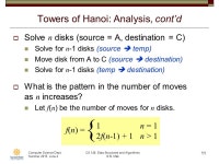 June 4 Class Meeting Department of Computer Science San Jose State University Summer 2015 Instructor: Ron Mak  -  ppt download