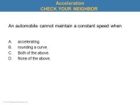 © 2012 Pearson Education, Inc. Scientific Inquiry and Analysis Chapter 1 – Patterns of Motion and Equilibrium Text Pages ppt... 
