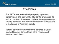 People of Plenty (1945 – 1950) Meeting 7 Matakuliah: G0862/American Culture and Society Tahun: ppt download