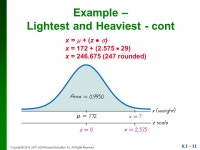 2010, 2007, 2004 Pearson Education, Inc. All Rights Reserved. Section 6-3 Applications of Normal Distributions. -  ppt download