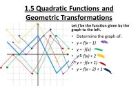 54 Pg. 56#32 – 39, 44 – 49 #2, 4, 6 Graphs#81 st is above #10Left 6#12Right 3 #14S 4#16Right 5 #18S 2, Down 3#20(1... 