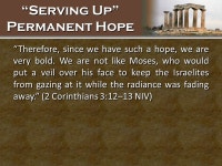 2 Corinthians “The Heart of an Apostle” Part Corinthians 3:1-18 “The Unfading Glory of the New Covenant” “The Heart of... 