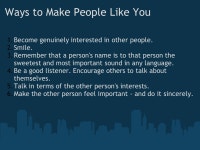 How to Win Friends and Influence People SPLASH Class H4197 November 20, 2010 Christopher Luna Literature by Dale Carnegie. -  ppt... 