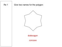 Warm Up Week 2. Re 1Give two names for the polygon: dodecagon concave. -  ppt download
