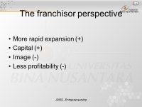 J Entrepreneurship Starting New Business (Buying Franchise) Sesi ppt download
