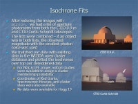 The Photometric Properties of NGC 6134 and Hogg 19 SDSS u’g’r’i’z’ Open Cluster Survey: Credit:  Credit: SMARTS... 