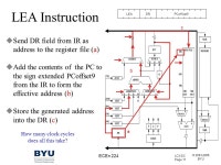 © BYU LC3-DC Page 1 ECEn 224 LC3-DC Designing The LC-3 Control IR PC enaMARMenaPC enaALU enaMDR ALU AB. -  ppt download