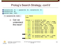 CS 152: Programming Language Paradigms March 5 Class Meeting Department of Computer Science San Jose State University Spring 2014... 