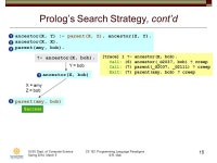 CS 152: Programming Language Paradigms March 5 Class Meeting Department of Computer Science San Jose State University Spring 2014... 