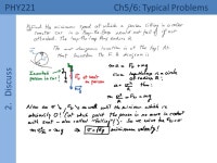 PHY221 Ch6: Friction 1.Recall main points: Static and Kinetic Friction 2.Discussion and examples. -  ppt download