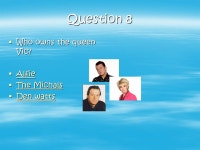By Natalie Grafton. How to play  Answer the questions on eastenders.  Click the answer you think is right.  If its wrong it will... 