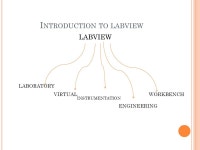 N I LABVIEW. I NTRODUCTION TO LABVIEW LABVIEW LABORATORY INSTRUMENTATION VIRTUAL ENGINEERING WORKBENCH. -  ppt download