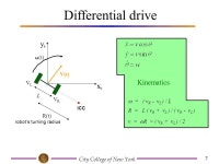 City College of New York 1 John (Jizhong) Xiao Department of Electrical Engineering City College of New York Mobile Robot Control... 