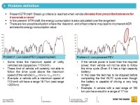Nicolas HAREL Sam TRIPATHY 23/10/2014 CONFIDENTIEL PROPRIÉTÉ RENAULT WLTP PEV Range test procedure : End of test criteria.... 