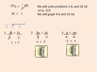 Skills You Need 6n = = -7v = 10 = 48 6 n = = v (-2) n = -20 (6) t = ppt download