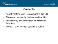 Contemporary America (2000 – Present) Meeting 12 Matakuliah: G0862/American Culture and Society Tahun: ppt download