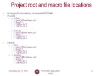 13, 2005PHYS 3446, Spring 2005 Jae Yu 1 PHYS 3446 – Lecture #19 Wednesday, Apr. 13, 2005 Dr. Jae Yu Parity Determination of... 