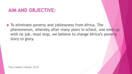 THE CREATORS BY Mr. REUBEN ANDOH-MENSAH PASTOR ENOCH KOFI TOMS ppt download