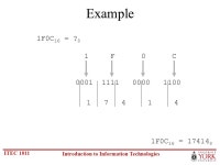 ITEC 1011 Introduction to Information Technologies 1. Number Systems Chapt. 2 Location in course textbook. -  ppt download