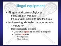 2012 Boys Lacrosse Recognizing Fouls JT Noll CPLOA, Secretary COC District 3 Official. -  ppt download