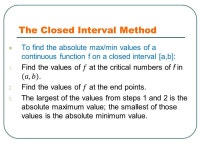 MAT 1221 Survey of Calculus Exam 2 Info -  ppt download