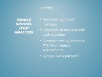 DATA ANALYSIS Looking at Student Work November ppt download