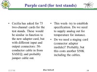 12/17/01 Ron Sidwell 1 Run2b Datapath 17 Dec Update Bill Reay, Ron Sidwell, Noel Stanton, Russell Taylor, Kansas State... 