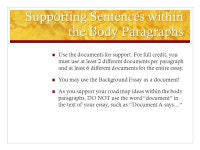 DBQ Essay Tips December 2010 These tips can apply to all types of expository essays! -  ppt download