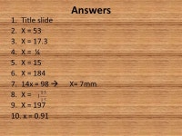 Unit 4: One Step Equations Review. X + 29 = 82 X – 4.3 = ppt download