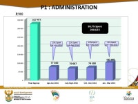30 January DSD Performance Report for the period (01 January 2015 – 31 March 2015) Presentation to Portfolio Committee on... 