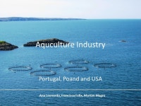 Aquculture Industry Portugal, Poand and USA Ana Leonardo, Francisca Felix, Martim Magro. -  ppt download