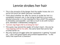 Of Mice and Men Assessment Explore how Steinbeck presents women in the 1930s through the characters in the novel  -  ppt download