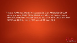 1 DREAM 1 PLAN 1 STRATEGY God has 1 DREAM only: He wants to fill the earth with his GLORY! (His VIEW, His JUDGMENT, His OPINION)... 