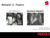 UV-Objektive H2520-UVM, B2528-UV, B7838-UV CCTV-OBJEKTIVE. -  ppt download