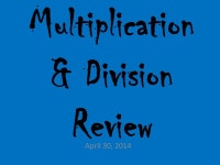 Multiplication & Division Review April 30, What is the quotient of 604 ÷ 2 ? A.32 B. 302 C. 303 D ppt download