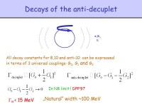 Outline: - hadron families and quarks - prediction of pentaquarks - evidencies (2003) - QCD and chiral solitons - postdictions... 