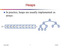 David Luebke 1 2/5/2016 CS 332: Algorithms Introduction to heapsort. -  ppt download