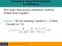 © 2010 Pearson Prentice Hall. All rights reserved. CHAPTER 11 Counting Methods and Probability Theory. -  ppt download