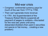 The Seven Year’s War and Financing the War for Independence. -  ppt download
