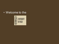 Living the Opportunities and the Challenges : Orientation to new Ethiopian Students in the University of Oslo Organized By: The... 