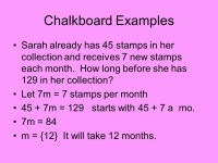 Purpose: Making equations and solving word problems. Homework: p – 29 odd. -  ppt download