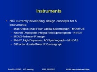 AURA New Initiatives Office Euro50 - GSMT - XLT MeetingLMS, 08/02/02 The Giant Segmented Mirror Telescope. -  ppt download