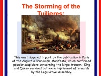 The “Second” French Revolution  The National Convention (1792):  Girondin Rule:  Jacobin Rule: [“Reign of Terror”... 