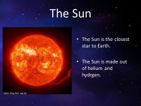 Solar System Kristen Glaser. The Sun The Sun is the closest star to Earth. The Sun is made out of helium and hydrgen. -  ppt download