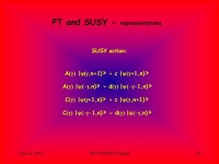 June 23, 2004XI SYMPHYS, Prague1 PT symmetry and supersymmetry. -  ppt download