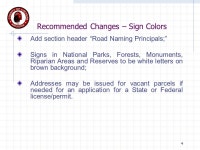 1 R (RAD Ordinance Update) Proposed Text Changes to the County Rural Addressing Ordinance Board of Supervisors, December 18, ppt... 